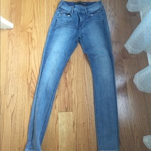 High waisted express jeans